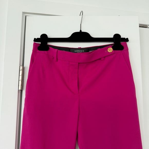 Pink Versace Low Rise pants - Picture 3 of 9